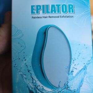 Blue Epilator Painless Hair Removal Exfoliation